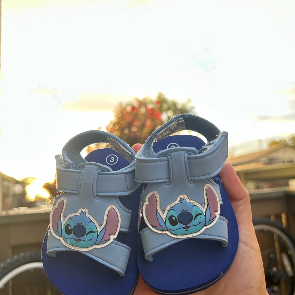Disney Blue Kids Sandals with Character Design
